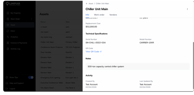 Internal form builder; mobile request form with Standard and Urgent options; submission confirmation with reference ID.
